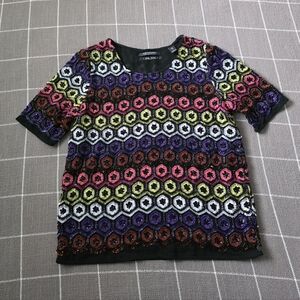 Scotch And Soda Maison Sequins Beaded Top